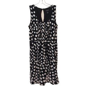 White House Black Market Black And White Dress Size 8
